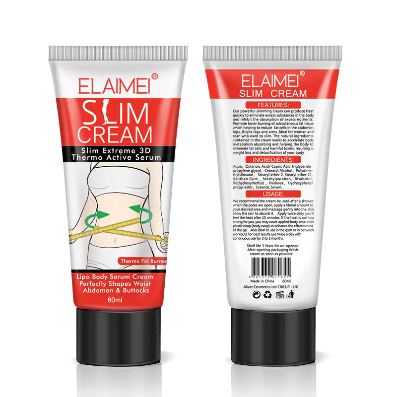 Slimming Body Cream for Fat Burning And Moisturizing