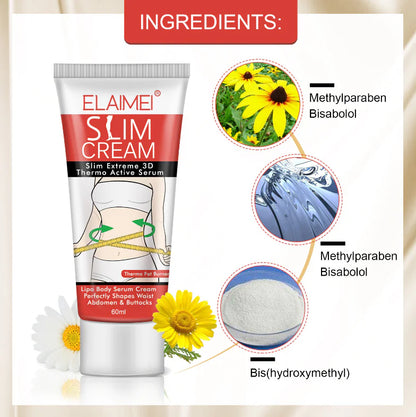 Slimming Body Cream for Fat Burning And Moisturizing